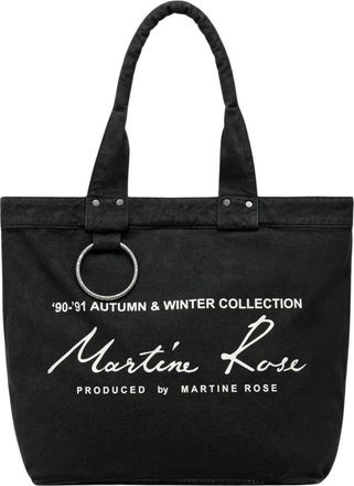Martine Rose Tote Bags - Dames - Shoppers - Zwart - ONE Size - Tassen