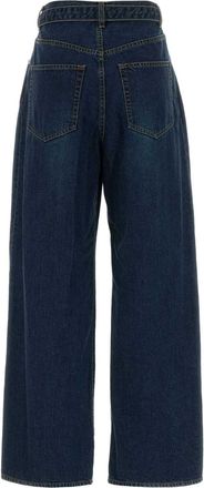 sacai Pants Jeans - Blue