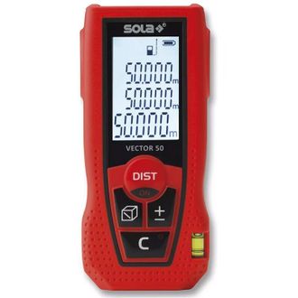 Sola Sola - Vector50-medidor L&aacute;ser Con Alcance Hasta 50 M Vector50-medidor L&aacute;ser Con Alcance Hasta 50 M