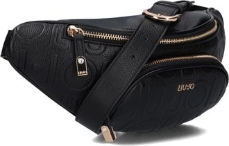 Liu Jo Tassen, Dames, Zwart, ONE Size, Wol, Stijlvolle heuptas voor vrouwen