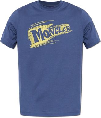 Moncler Uomo, Top, Blu, S, new