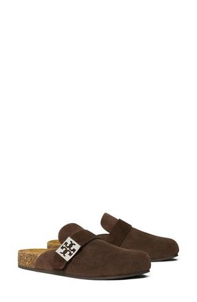 Tory Burch Mellow Mule in Dark Cocoa /Silver at Nordstrom, Size 7