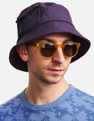 Sealskinz Womens Sealskinz Womens Lynford Waterproof Canvas Bucket Hat - Navy - Size: L/XL