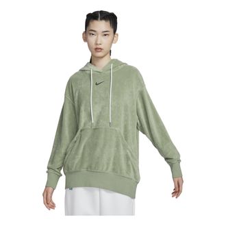 Nike (WMNS) Nike Terry Drawstring Hoodie Green DV7825-386