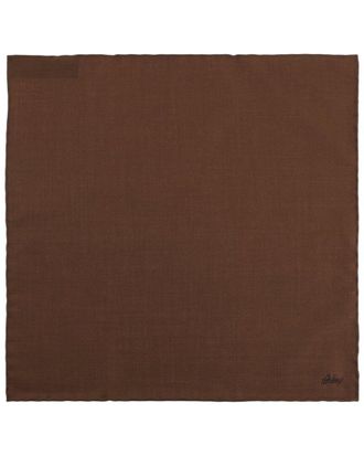 Brioni Hand Rolled Cashmere Pocket Square