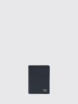 Valentino Garavani VLogo Signature Grained Leather Wallet