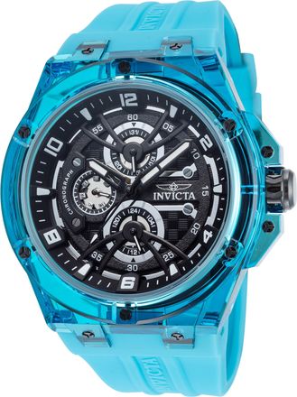 Invicta Mens Racing 46mm Blue Quartz Watch