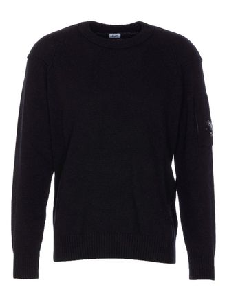 C.P. Company Knitwear Crew Neck in Lambswool Grs