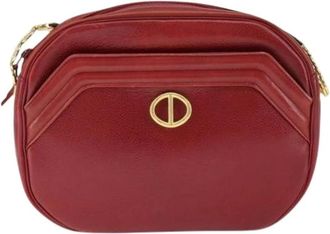 Dior Pre-owned Cross Body Bags, female, Red, Size: ONE SIZE Pre-owned Vintage Cross Body Bag