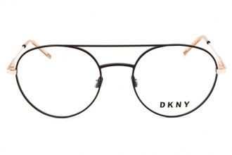 DKNY DK1025 Round Metal Eyeglasses - Rose Gold
