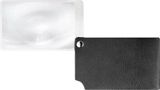 Eschenbach Porzellan Group Lupa Carta Negro Tornillo Pocket 2,5x Cuero