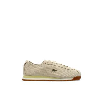Lacoste Sneakers, female, Beige, Size: 10 1/2 US Club-Low Sports Shoes