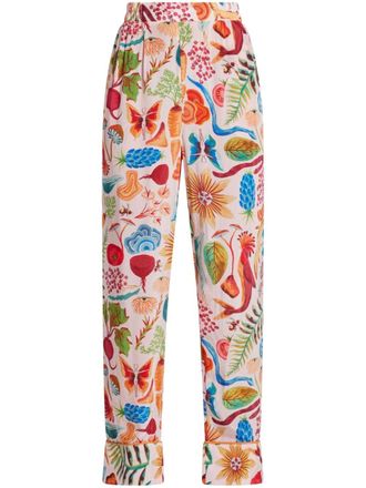 Farm Rio Bright Farm straight-leg trousers - Neutrals