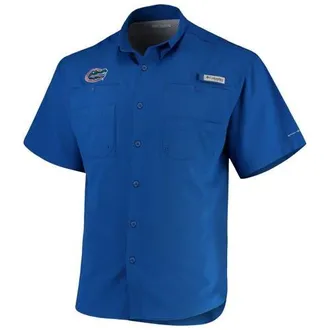Columbia Mens Columbia Royal Florida Gators PFG Tamiami Shirt at Nordstrom, Size Xx-Large