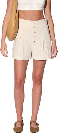 Walter Baker Thea Linen-Blend Short