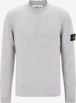 Stone Island Pullover mit Rundhalsausschnitt aus Wolle 5100056