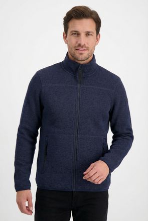 Icepeak Fleecejacke ICEPEAK AGEN, Herren, Gr. XXL, dunkelblau, Obermaterial: 100% Polyester, Jacken Fleecejacke