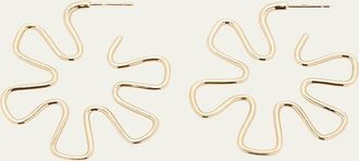 Bea Bongiasca B Gold Earrings in 9K Yellow Gold