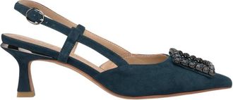 Alma En Pena Open-Toe Hakken - Dames - Pumps - Blauw - 36 EU - Schoenen