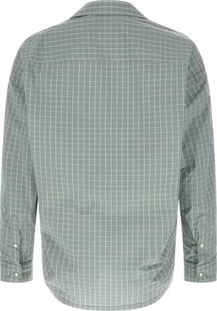 Miharayasuhiro Mens Blue Cotton Blouse