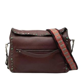 Valentino Pre-owned Shoulder Bags, female, Brown, Size: ONE SIZE Pre-owned Crossbody Bag