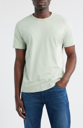 AG - Adriano Goldschmied Bryce Crewneck T-Shirt in Lime Zest at Nordstrom, Size Xx-Large