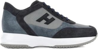 Hogan Interactive Sneakers - Heren - Sneakers - Blauw - 42 EU - Leer - Schoenen