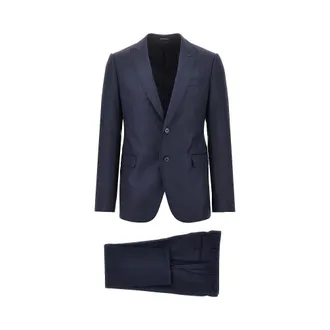 Emporio Armani Jacquard wool M Line suit Man 46