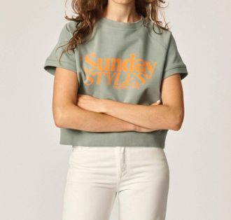 Oncept Maud Sunday Styles Sweatshirt In Aloe