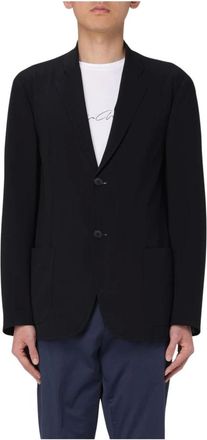 Giorgio Armani Heren, Jassen, Blauw, Maat: L