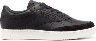 Reebok lace-up low-top sneakers - men - Calf Leather/Rubber/Fabric - 8.5 - Black