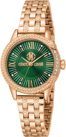 Roberto Cavalli Core Green Dial Ladies Watch RC5L077M0075
