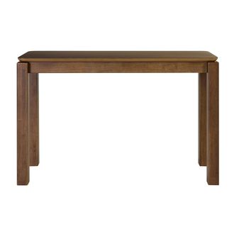 Miliboo Consola De Madera Oscura Nogal L120 Cm Raya