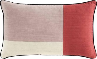 Biancoperla COUTURE Cojín decorativo Rectangular, Incienso/Pimienta Rosa, 50x30