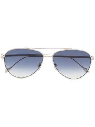 Isabel Marant gradient pilot-frame sunglasses - unisex - Metal - One Size - Silver