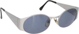 Chanel Pre-owned Accessories, female, Gray, Size: ONE SIZE Pre-owned Vintage Sunglasses