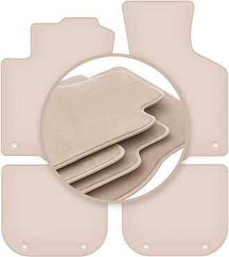 OEM Alfombrillas Beige Premium Para Audi A3 8l Hatchback 1996-2001