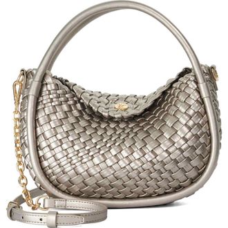 Dune London Dinideliberate Top Handle Bag in Silver at Nordstrom