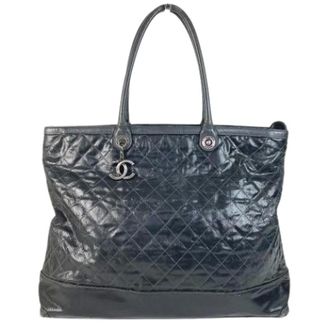 Chanel Pre-owned Tote Bags, female, Black, Size: ONE SIZE Pre-owned Matelasse Tote Bag