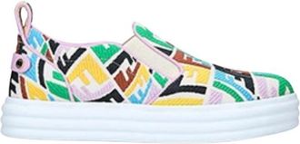Fendi Slip on Logo Trainers Size 38