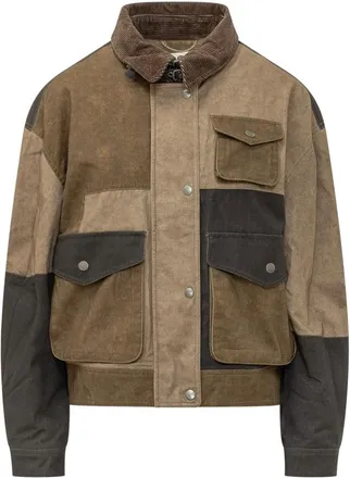 Isabel Marant Mujer, Chaquetas, Marr&oacute;n, Talla: S