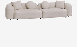 Sklum Sof&aacute; Modular De 2 Piezas En Chenilla Coco Sklum