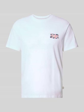 Pepe Jeans London Regular Fit T-Shirt aus reiner Baumwolle Modell SMALL FLAG in Weiss, Gr&ouml;&szlig;e XXL