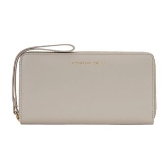 Tosca Blu Wallets & Cardholders, female, White, Size: ONE SIZE Leather Womens Wallet with Multiple Compartments
