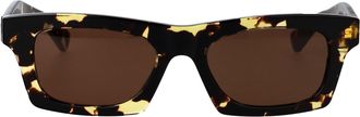 Bottega Veneta Rectangular Sunglasses Bv1457 S 002