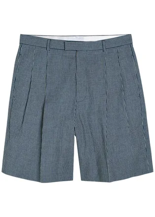 Givenchy Checked Cotton Shorts - White - 52 (IT52 / XL)