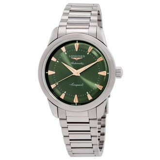 Longines Conquest Heritage Automatic Green Dial Mens Watch L1.649.4.02.6
