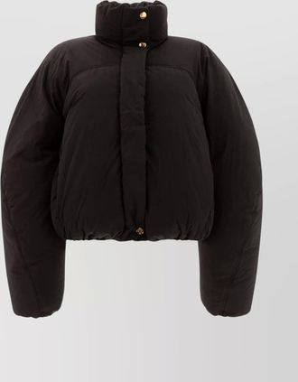 Jacquemus padded short jacket high collar