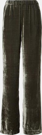 Velvet Pantaloni regular Sorine in velluto
