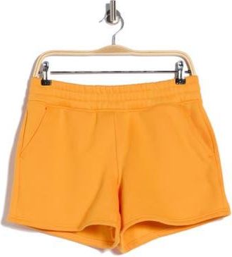 90 Degree by Reflex Varsity Vault Fleece Shorts in Orange at Nordstrom Rack, Size X-Small